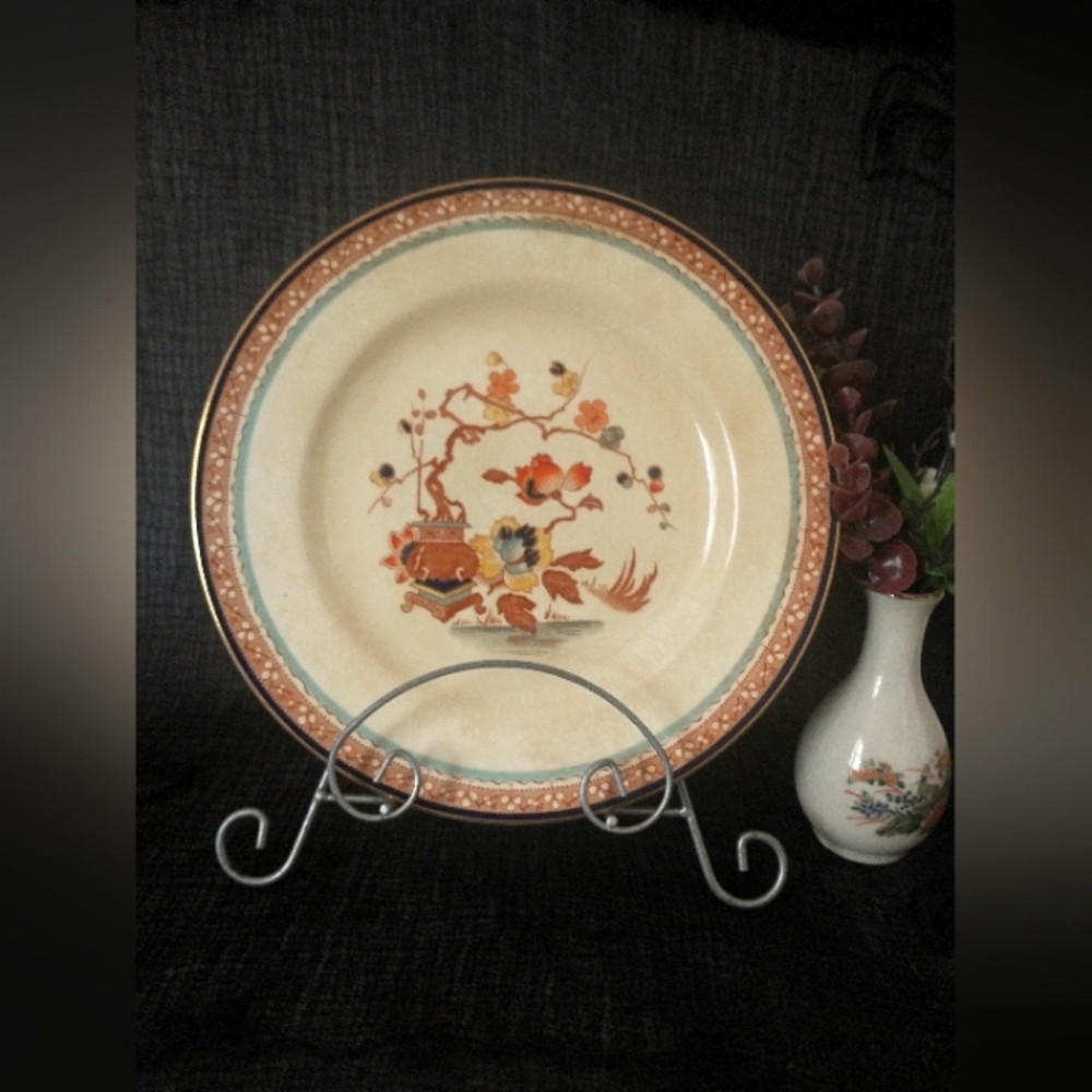 Antique Chinese Dynasty Plate - Ridgeway Shelton England